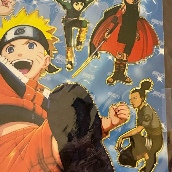 Naruto Sticker Sheet - Picture 4 of 5